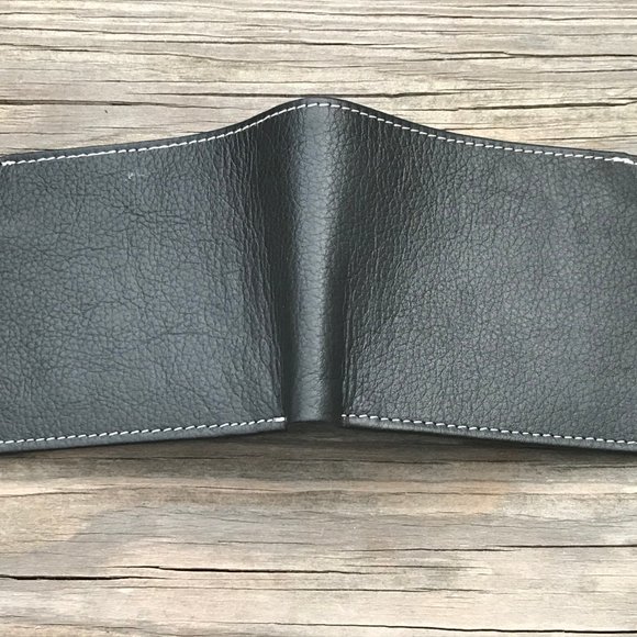 Father day Wallet Blue/Black Men Card Holder Bifol - Picture 4 of 11